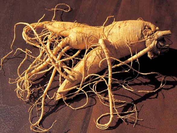 Ginseng root