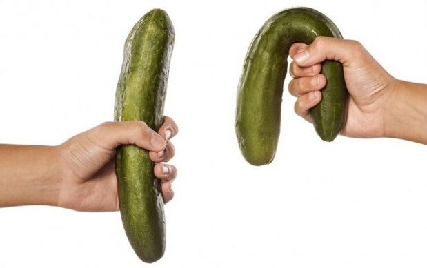 good and weak potency using the example of cucumbers