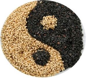 black and white sesame seeds to increase potency
