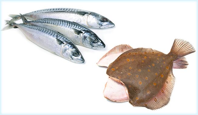 Mackerel and flounder - a fish that increases potency in men
