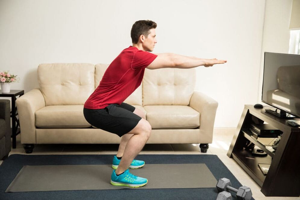 Squats help develop muscles responsible for potency